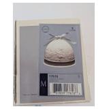 Lladro Collectors Society Plaque and 1990 Winter Bell Ornament with Box