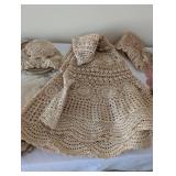 Collection of Vintage Crochet and Lace Table Linens and Doilies