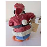 Set of 2 Fabrich KSA Disney Santa Mickey and Goofy Holiday Figures