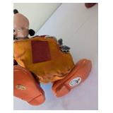 Set of 2 Fabrich KSA Disney Santa Mickey and Goofy Holiday Figures