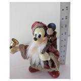 Set of 2 Fabrich KSA Disney Santa Mickey and Goofy Holiday Figures