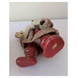 Set of 2 Fabrich KSA Disney Santa Mickey and Goofy Holiday Figures