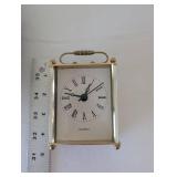 Lot of 2 Decorative Wall and Table Clocks with Roman Numerals