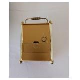 Lot of 2 Decorative Wall and Table Clocks with Roman Numerals