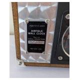 Spirit of St. Louis SOSL Airfield Wall Clock Charles Lindbergh Tribute