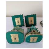 Liberty Falls Village Collection with Buildings, Figures, and Original Box