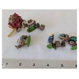 Liberty Falls Village Collection with Buildings, Figures, and Original Box