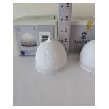 Set of 2 Lladro Porcelain Bells Spring and Summer with Boxes