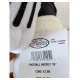 Collection of 4 Disney Mickey and Minnie Mouse Plush Toys with Accessories