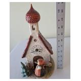 Hummel Goebel Porcelain Figurine Collection with Church and Nativity