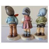 Set of 9 Goebel Hummel Club Figurines with Original Markings