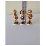 Set of 9 Goebel Hummel Club Figurines with Original Markings