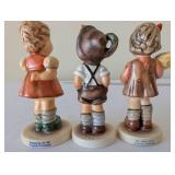 Set of 9 Goebel Hummel Club Figurines with Original Markings
