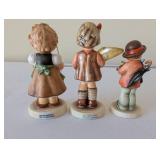 Set of 9 Goebel Hummel Club Figurines with Original Markings