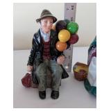 Royal Doulton The Balloon Man and Old Balloon Seller Figurines