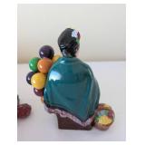 Royal Doulton The Balloon Man and Old Balloon Seller Figurines