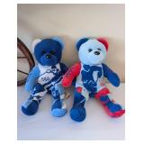 Antique Baby Carriage with Collection of Stuffed Plush Toys