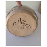 DevonPort 4-Piece Stainless Steel Cutlery Set and Hand-Painted Ceramic Vase