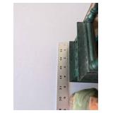 Vintage Norleans Japan Figurines with Porcelain Porch Display