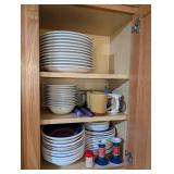 Furio Italy Dinnerware Set Including Plates, Bowls, Mugs, and Accessories