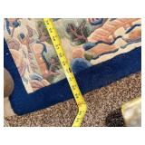 Ching Dynasty Friendship Rugs (Lot of 2) - Hand-Knotted Wool, Made in China