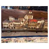 Vanguard Studios, Inc. Village Cityscape Sculpture 1969