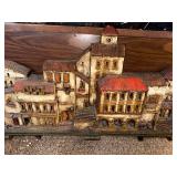 Vanguard Studios, Inc. Village Cityscape Sculpture 1969