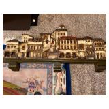 Vanguard Studios, Inc. Village Cityscape Sculpture 1969