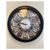 FirstTime Manufactory Legacy Edition Wall Clock Analog 12-Panel Numerals