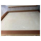 M. Noel 1978 Folk Art Market Scene Painting - Signed