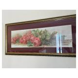 Longpré Roses Print - Signed 1896 Framed Artwork