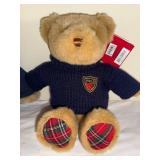 Ralph Lauren Teddy Bears - Navy Jacket Bear & Polo Sweater Bear (Lot of 2)