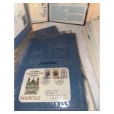 Stamp Folio Collection: Norman Rockwell, Golden Gate Bridge & World Stamps