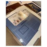 Stamp Folio Collection: Norman Rockwell, Golden Gate Bridge & World Stamps