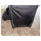 5-Piece Luggage Set - Black & Gray Rolling Suitcases