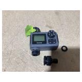 Insoma Outdoor Garden Hose Faucet Timers, Programmable Water Sprinkler Timer with Rain Delay/Manual/Automatic Drip Irrigation and Lawn Watering System for Yard, 1 Outlet (Missing Seal Tape, Used)