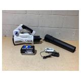 HART 40V 120 MPH at 450 CFM Cordless Axial Leaf Blower Kit, (1) 6.0Ah Lithium-Ion Battery (1) Charger