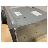 Sharp 24 in. 1.2 cu. ft. 950W Sharp Stainless Steel Microwave Drawer Oven (SMD2470ASY) (Needs To Be Wiped Down, Minor Transit Damage)