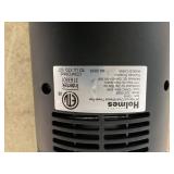 Holmes 29 Manual Tower Fan with CleanBreeze Removable Grill, 3 Speeds, and 85° Oscillation, Black