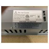 Heat Storm Tradesman 1,500-Watt Electric Outdoor Infrared Quartz Portable Space Heater Carbon Fiber with Wall/Ceiling Mount and Remote