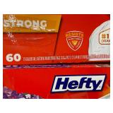 LOT OF 5 Hefty Trash Bags