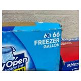 LOT OF 6 Ziploc Bags