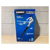 HART 20-Volt Cordless 90 CFM Centrifugal Blower, (1) 2.0 Ah Lithium-Ion Battery (1) Charger