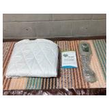 PHYMAT Far Infrared Heating Pad for Back - Infrared Mat Full Body - Amethyst Mat - Bio Crystal Mat - 5 Color Natural Gemstones Heating Pad with Overheat Protection and Auto Off Function(67"x27")