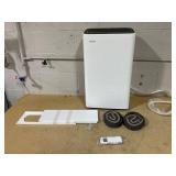 Toshiba 8,000 (DOE) BTU Portable Air Conditioner Cools 350 sq. ft. with Dehumidifier and Remote Control in White Model # PX0812CWRU