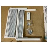 GE 14,000 BTU Smart Electronic Window Air Conditioner for Large Rooms up to 700 sq. ft.Model #: AWCS14WWT (Minor Transit Damage, Back )