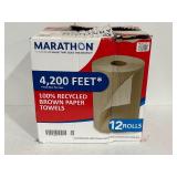 Marathon Brown Paper Towel Rolls