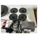 Electric Motor, Speakers, Hand Tools