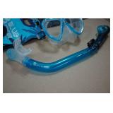 Cressi Blulove Adult Snorkel Set - ML/XL