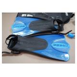 Cressi Adult Rondine Palau Fin Snorkel Set - Fin Size S/M